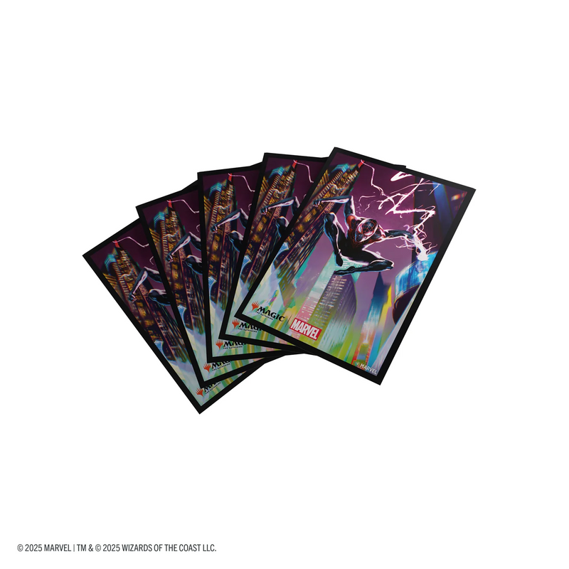 Gamegenic Marvel's Spider-Man Premium Art Sleeves - Spider-Man Miles Morales