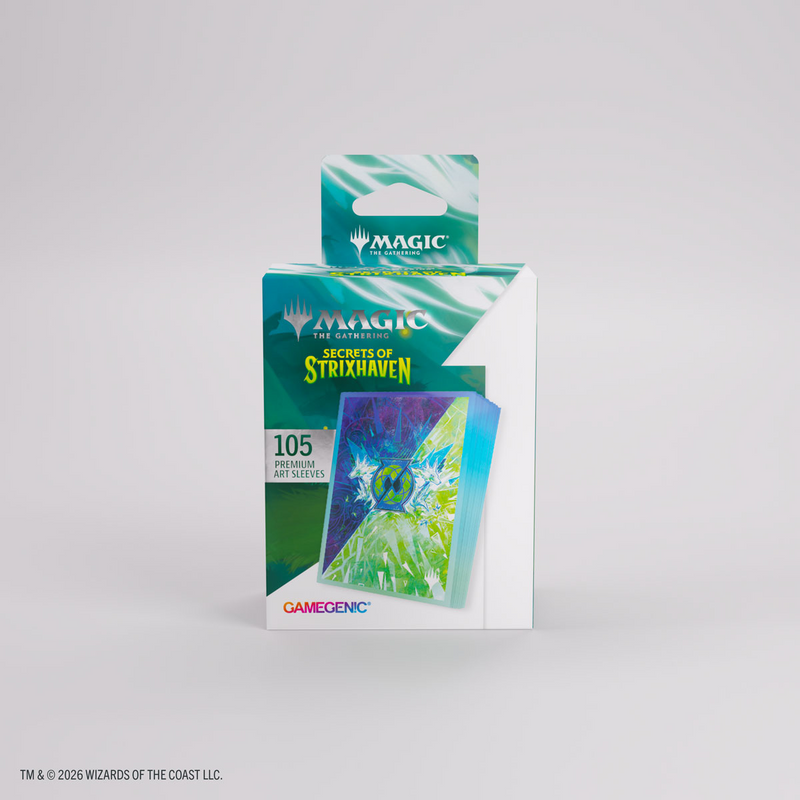 Gamegenic | MTG Secrets of Strixhaven Premium Art Sleeves - Quandrix