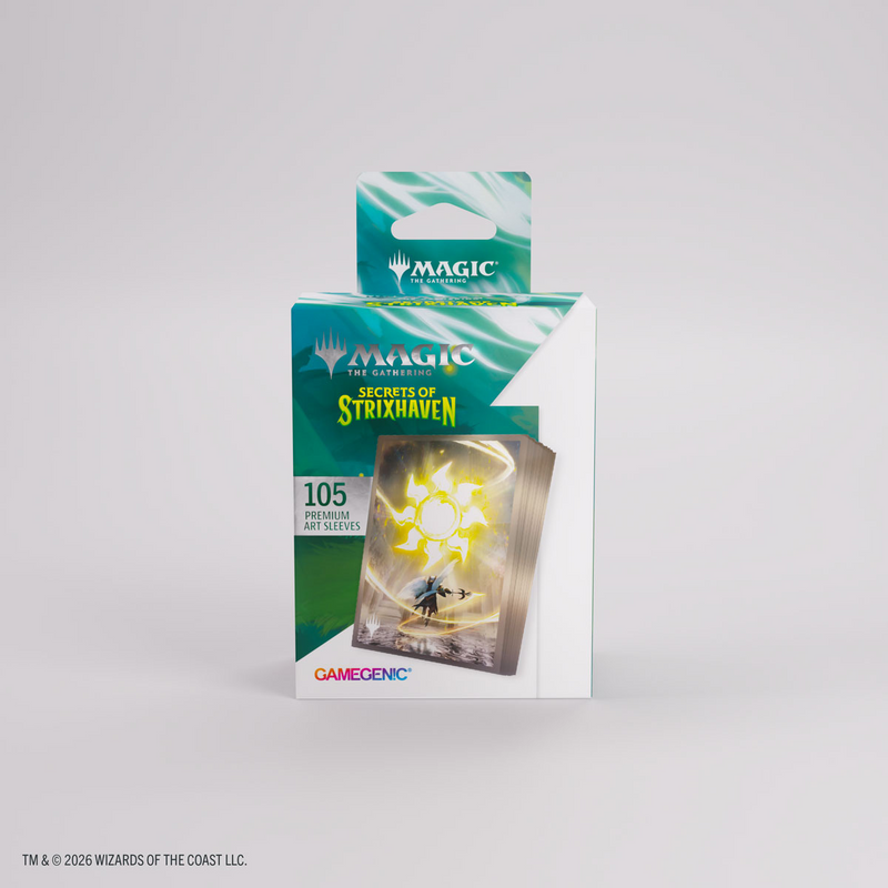 Gamegenic | MTG Secrets of Strixhaven Premium Art Sleeves - Plains