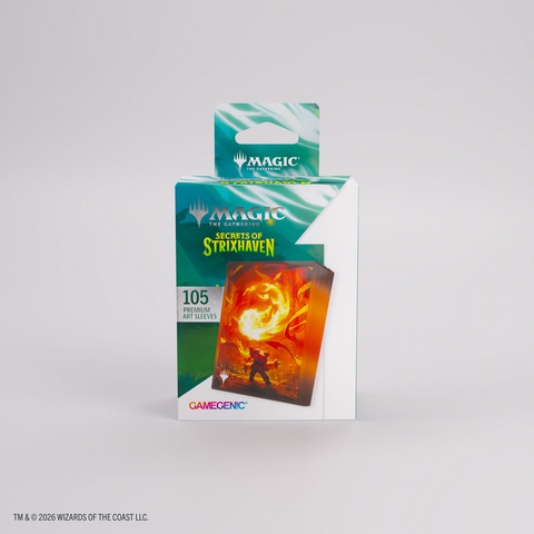 Gamegenic | MTG Secrets of Strixhaven Premium Art Sleeves - Mountain