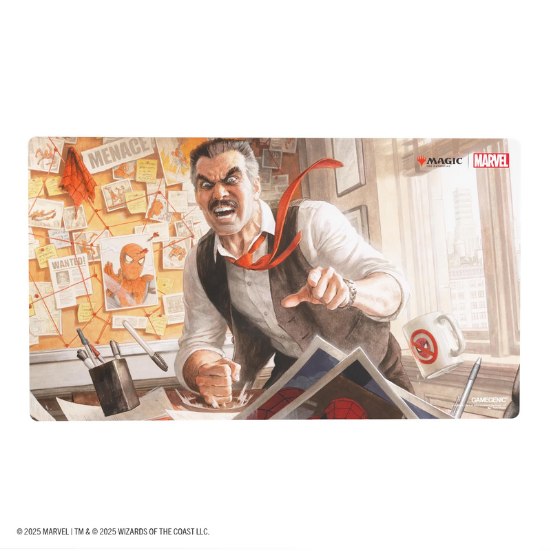 Gamegenic Marvel's Spider-Man Prime Playmat - J. Jonah Jameson