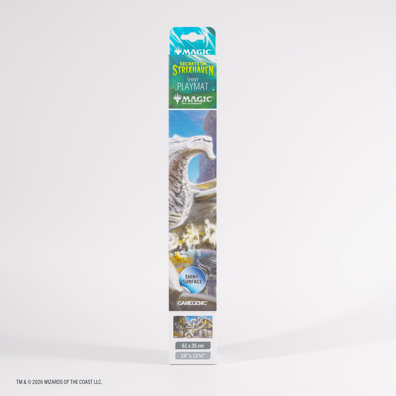 Gamegenic | MTG Secrets of Strixhaven Shiny Playmat - Silverquill, the Disputant