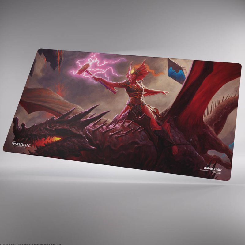 Gamegenic MTG - Reality Fracture Shiny Playmat - Reality Fracture Double-sided Playmat - Legendary creatures 3