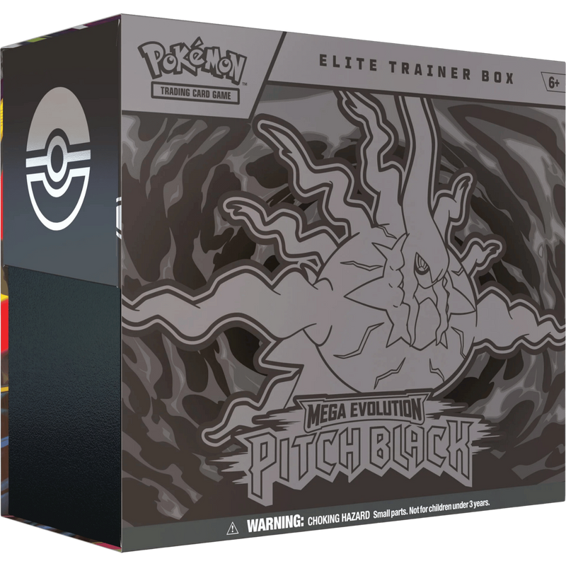 Pokémon TCG | Mega Evolution Pitch Black Elite Trainer Box **Local Pick-Up and Purchase Only** [AVAILABLE 07/17/26]