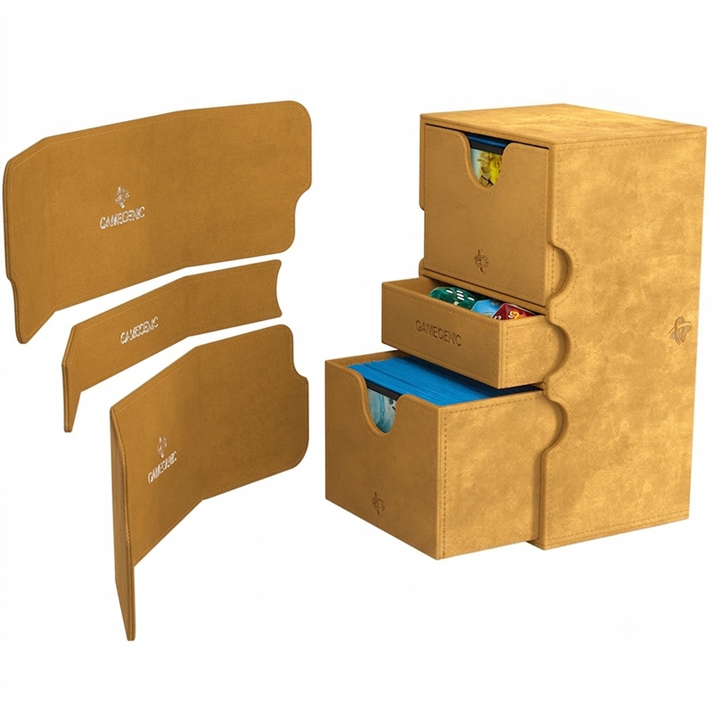 Gamegenic Stronghold 200+ XL Convertible Deck Box - Sand
