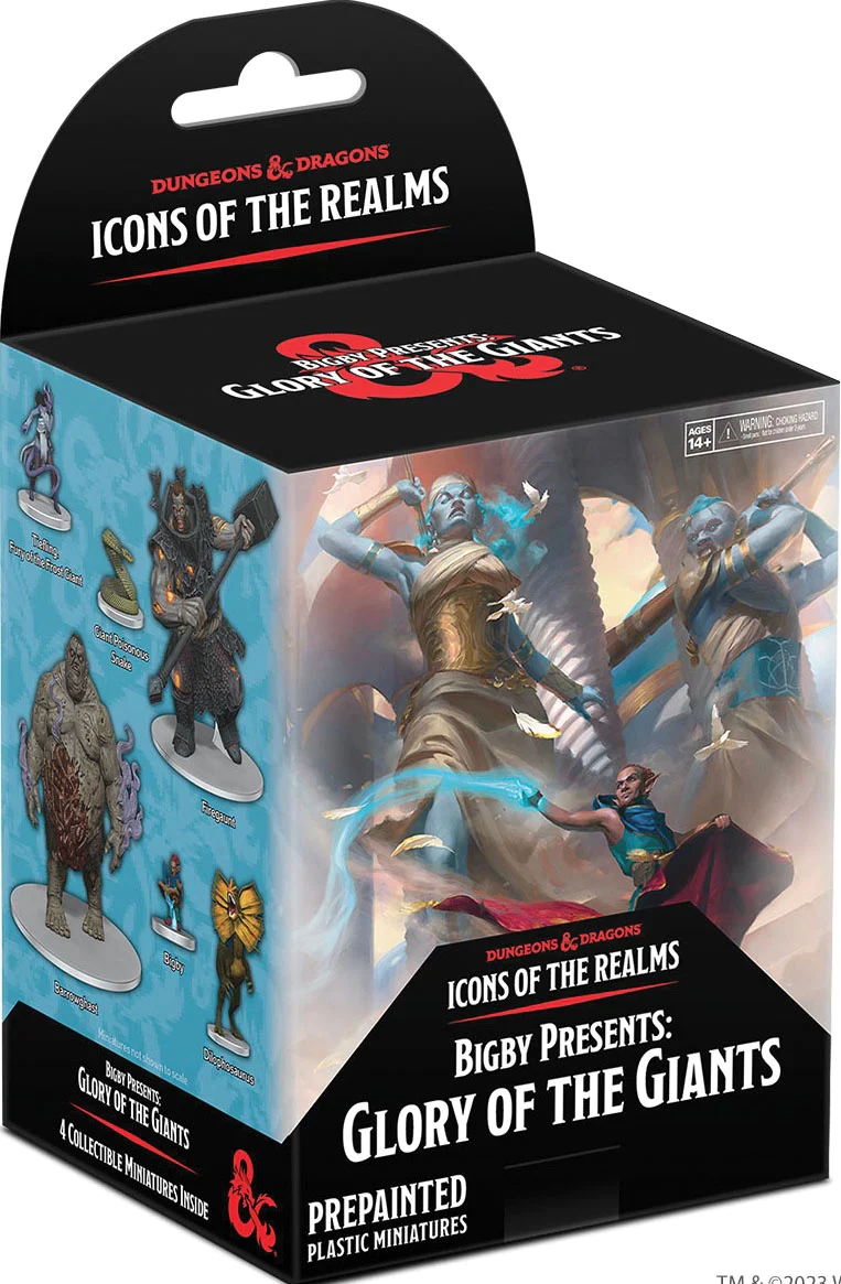 D&D Icons of the Realms: Bigby Presents: Glory of the Giants - Booster Pack D&D Icons of the Realms: Bigby Presents: Glory of the Giants - Booster Pack