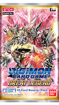 Digimon TCG Great Legend - Booster Pack (BT-04)