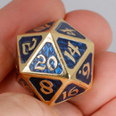 Die Hard Dice Metal Dire d20 - Drakona Khaos Erebus [Oversized]
