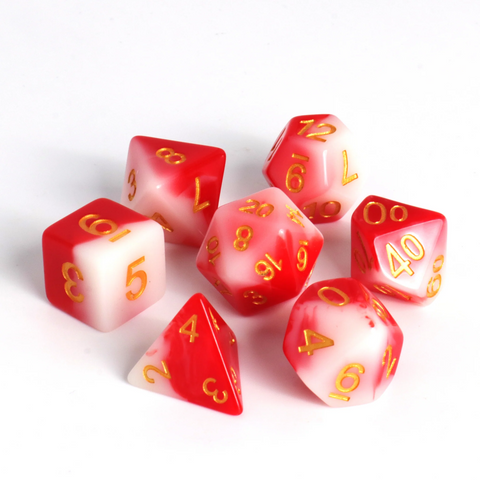 Die Hard Dice RPG Polyhedral Dice Set - Koi [7ct]