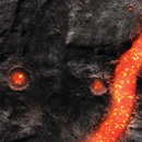 FLG Neoprene Wargaming Mats: Lava 2 - 44" x 60"