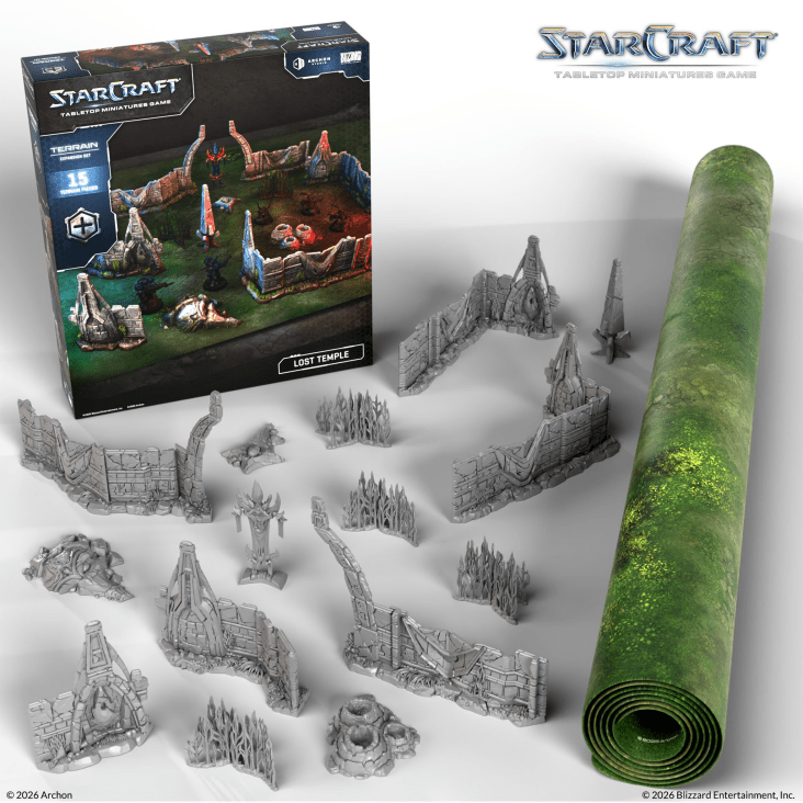 StarCraft TMG - Accessories - Lost Temple Terrain