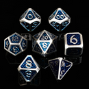 Die Hard Dice Metal RPG Polyhedral Dice Set - Drakona Gemtooth Batholain [7ct]