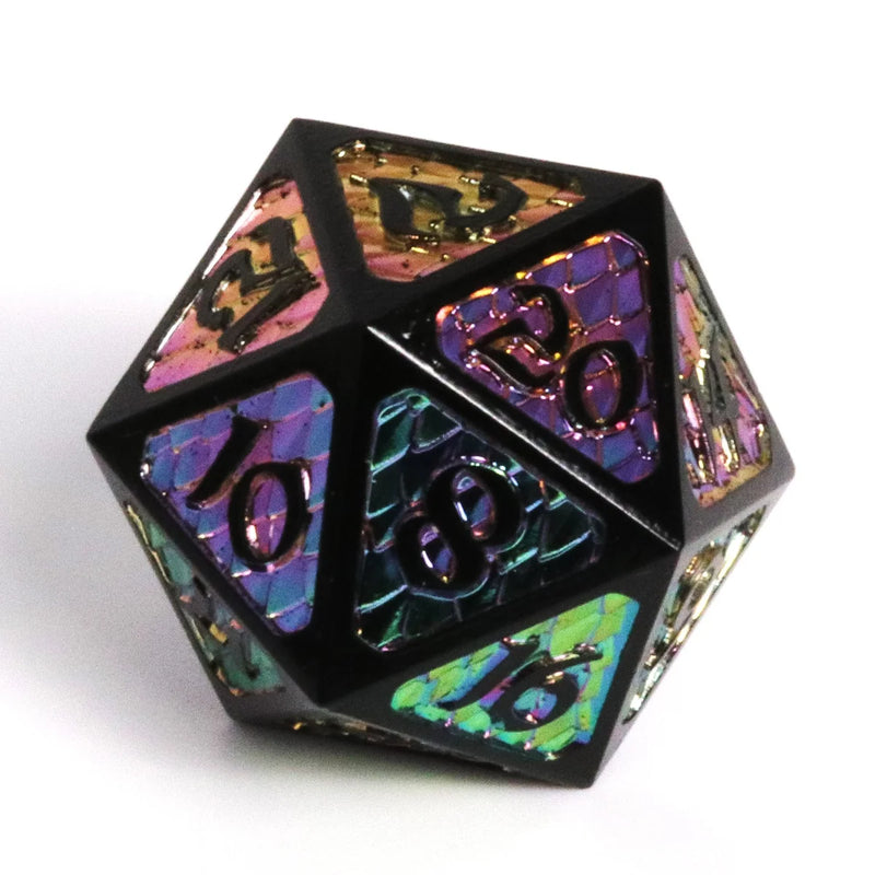 Die Hard Dice - Metal Dire d20 - Wildfyre