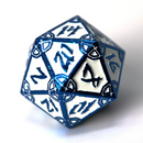 Die Hard Dice Metal Dire d20 - Skyforged Hexbreaker [Oversized]
