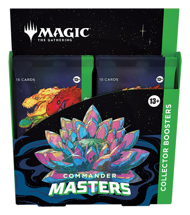 MTG Commander Masters - Collector Booster Box | 4 Packs