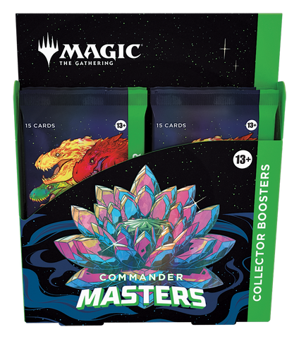 MTG Commander Masters - Collector Booster Box | 4 Packs