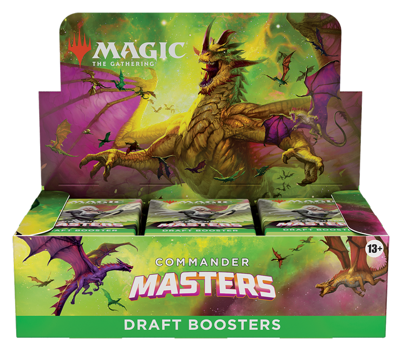 MTG Commander Masters - Draft Booster Box | 24 Packs