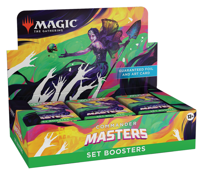 MTG Commander Masters - Set Booster Box | 24 Packs
