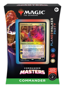 MTG Commander Masters - Commander Deck + Collector Booster Sample Pack | Planeswalker Party