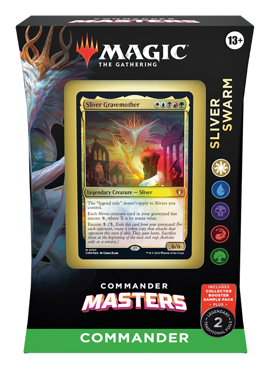 MTG Commander Masters - Commander Deck + Collector Booster Sample Pack MTG Commander Masters - Commander Deck + Collector Booster Sample Pack