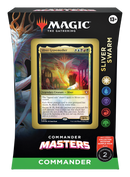 MTG Commander Masters - Commander Deck + Collector Booster Sample Pack | Sliver Swarm