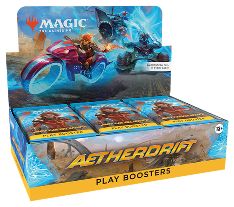 MTG Aetherdrift - Play Booster Box | 30 Packs +2-card Box Topper