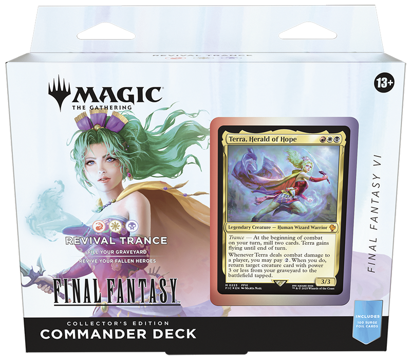 MTG Final Fantasy - Collector's Edition Commander Deck - FFVI: Revival MTG Final Fantasy - Collector's Edition Commander Deck - FFVI: Revival