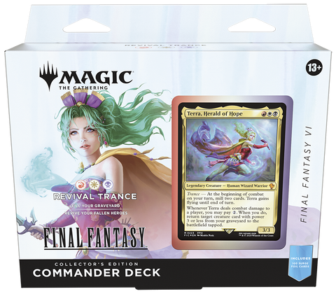 MTG Final Fantasy - Collector's Edition Commander Deck - FFVI: Revival Trance