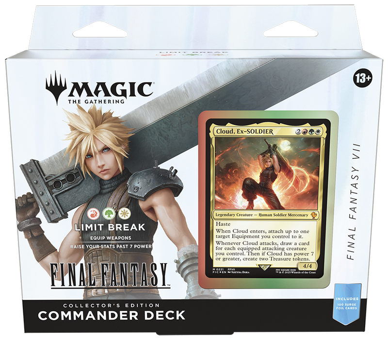 MTG Final Fantasy - Collector's Edition Commander Deck - FFVII: Limit Break