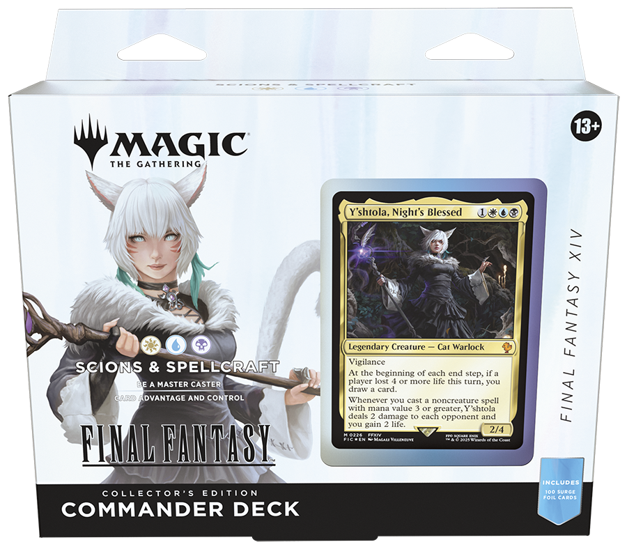 MTG Final Fantasy - Collector's Edition Commander Deck - FFXIV: Scions and Spellcraft MTG Final Fantasy - Collector's Edition Commander Deck - FFXIV: Scions and Spellcraft