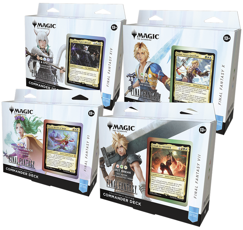 MTG Final Fantasy - Collector's Edition Commander Decks [All 4 Decks]