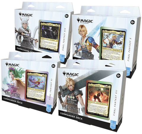 MTG Final Fantasy - Collector's Edition Commander Decks [All 4 Decks]