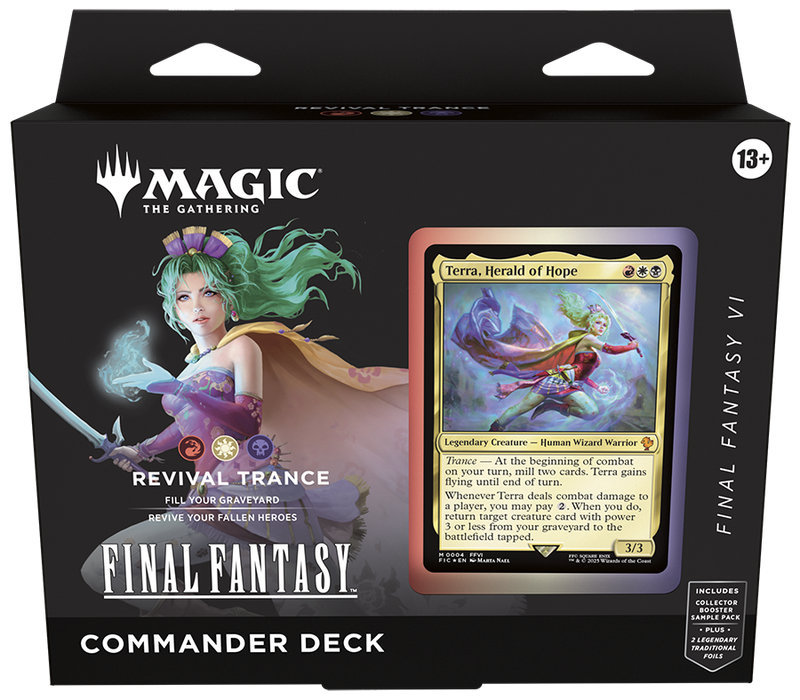 MTG Final Fantasy - Commander Deck - FFVI: Revival Trance MTG Final Fantasy - Commander Deck - FFVI: Revival Trance