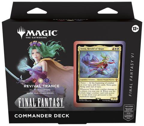 MTG Final Fantasy - Commander Deck - FFVI: Revival Trance