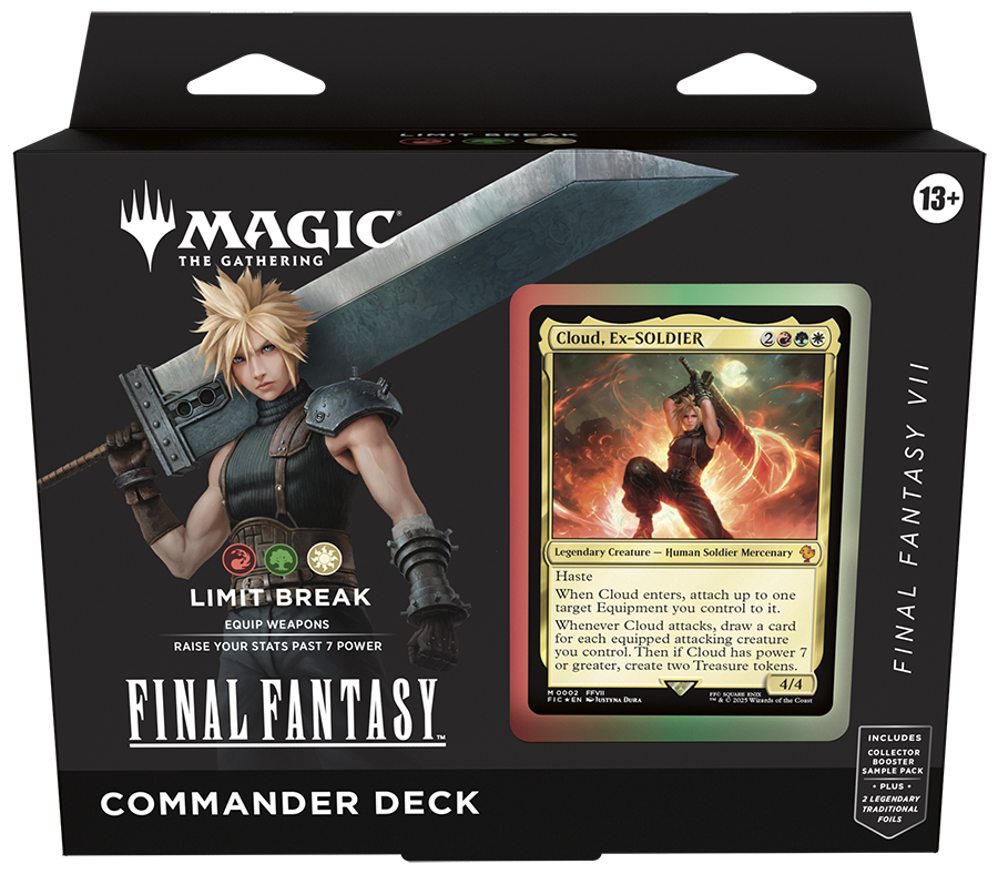 MTG Final Fantasy - Commander Deck - FFVII: Limit Break