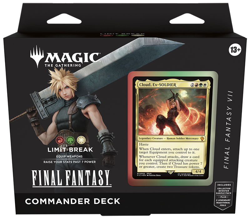 MTG Final Fantasy - Commander Deck - FFVII: Limit Break