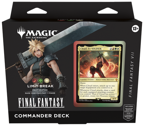 MTG Final Fantasy - Commander Deck - FFVII: Limit Break