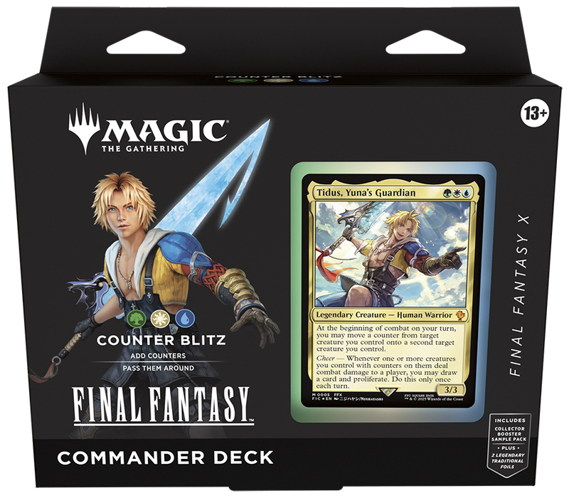 MTG Final Fantasy - Commander Deck - FFX: Counter Blitz MTG Final Fantasy - Commander Deck - FFX: Counter Blitz