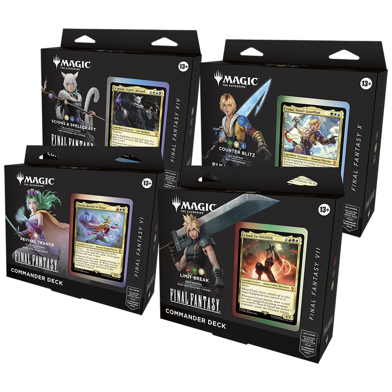 MTG Final Fantasy - Commander Decks [All 4 Decks]