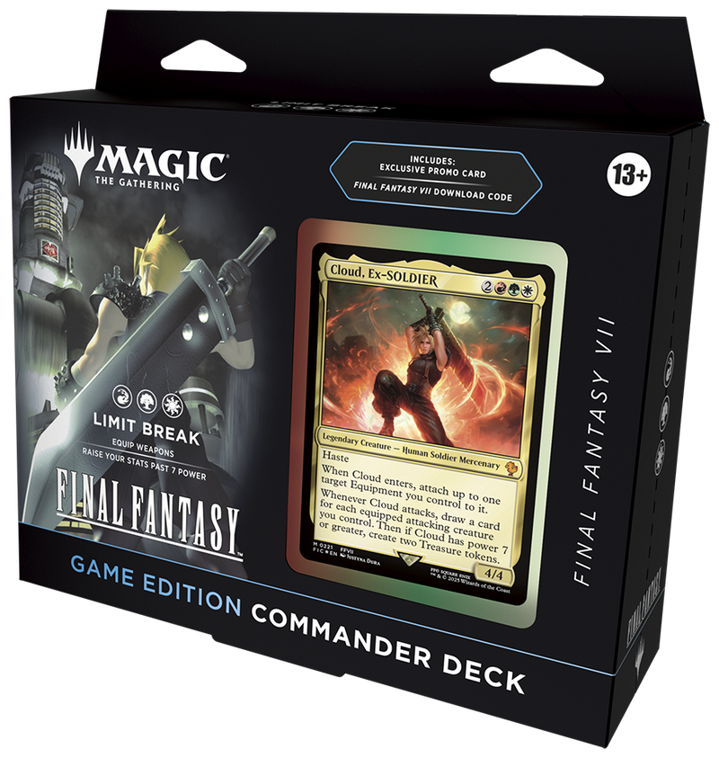 MTG Final Fantasy VII Commander Deck – Game Edition (PREORDER 12/05/25)
