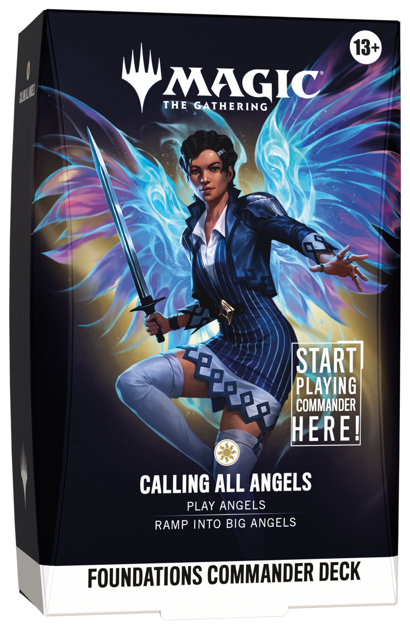 MTG Foundations Commander Deck - Calling All Angels (PRESALE 10/02/26) **Local Pick-Up Only**