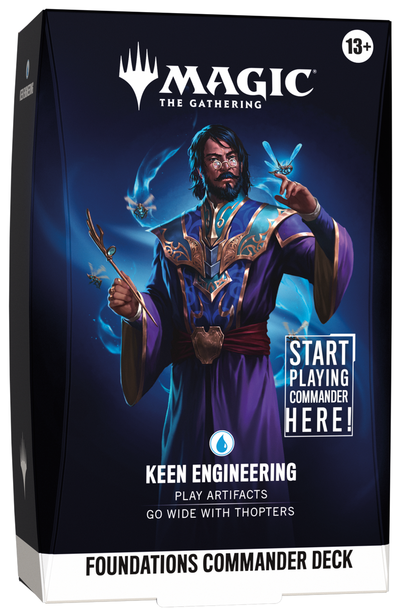 MTG Foundations Commander Deck - Keen Engineering (PRESALE 10/02/26) **Local Pick-Up Only**