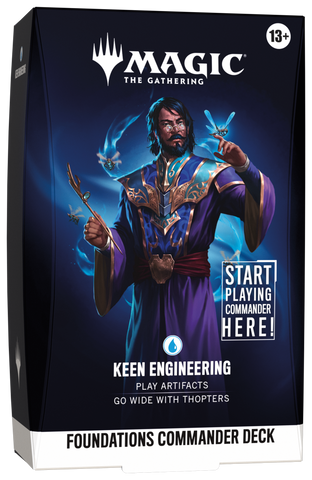 MTG Foundations Commander Deck - Keen Engineering *Local Pick-Up Only*