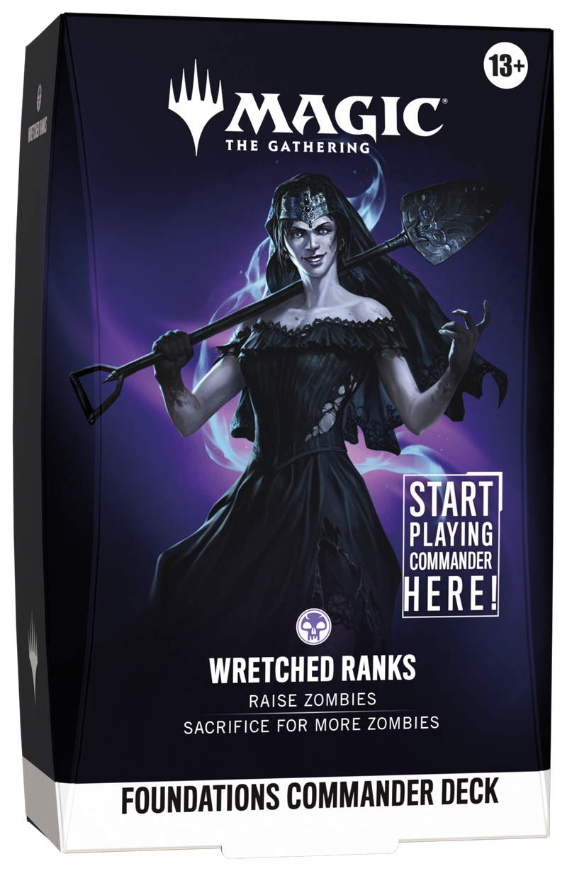 MTG Foundations Commander Deck - Wretched Ranks (PRESALE 10/02/26) **Local Pick-Up Only**