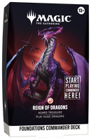 MTG Foundations Commander Deck - Reign of Dragons (PRESALE 10/02/26) **Local Pick-Up Only**