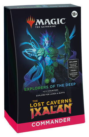 MTG Lost Caverns of Ixalan - Commander Deck | Explorers of the Deep