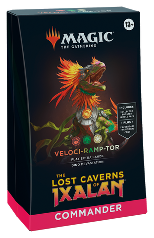 MTG Lost Caverns of Ixalan - Commander Deck | Veloci-ramp-tor