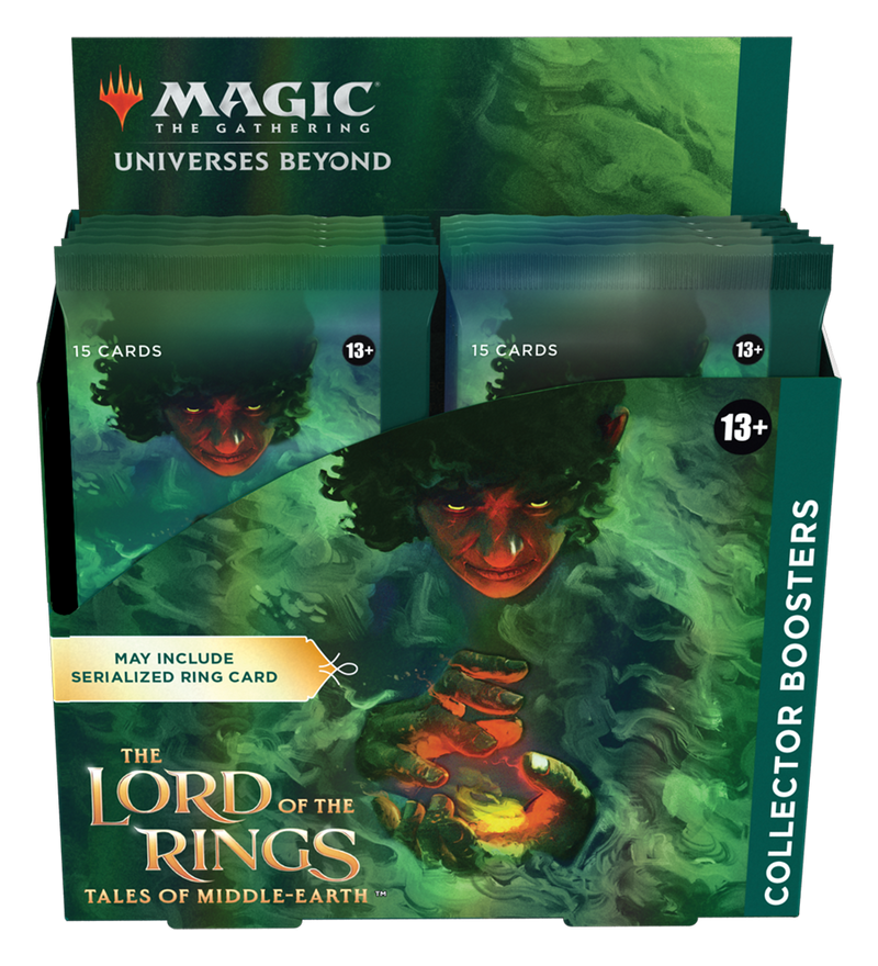 MTG The Lord of the Rings: Tales of Middle-earth - Collector Booster Box | 12 Packs + Box Topper
