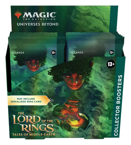 MTG The Lord of the Rings: Tales of Middle-earth - Collector Booster Box | 12 Packs + Box Topper