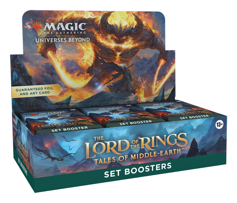 MTG The Lord of the Rings: Tales of Middle-earth - Set Booster Box | 30 Packs + Box Topper